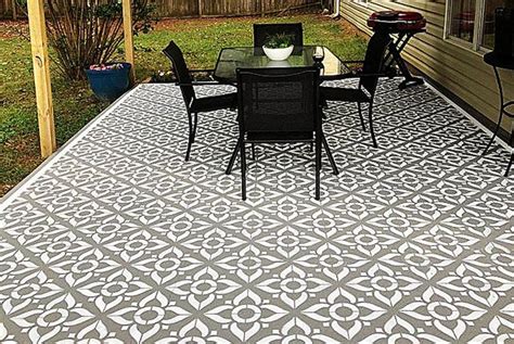 Garden Escape Tile Stencil Floor Stencils Backsplash Stencils Wall