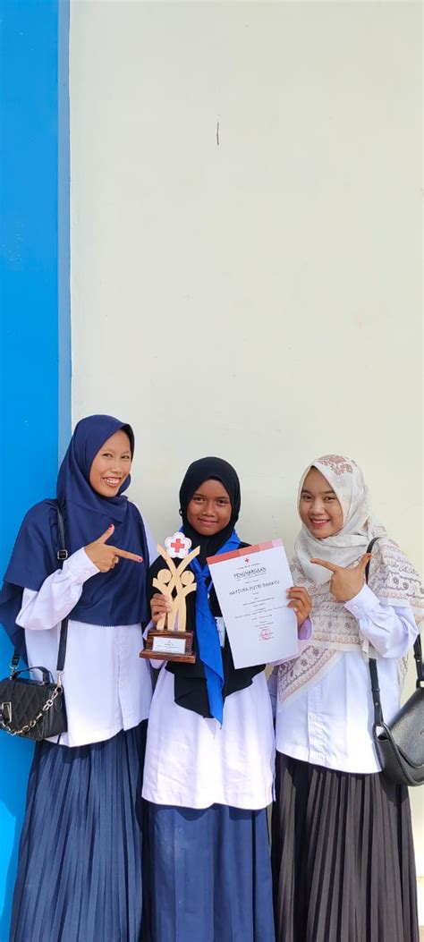 Raih Juara Rangking 1 Kepalangmerahan Tingkat Madya Dalam Pelantikan