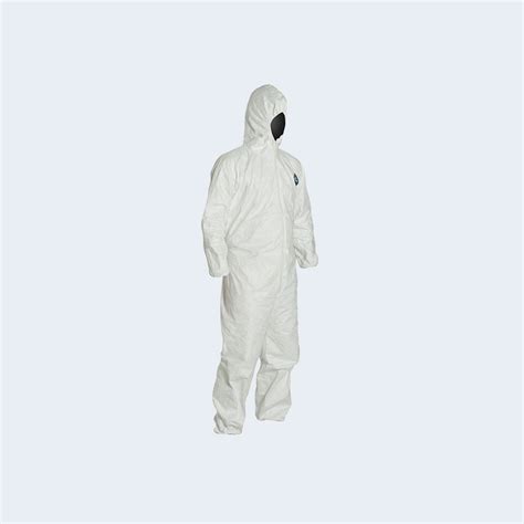 Dupont Tyvek Ty S Disposable Protective Coverall With Respirator