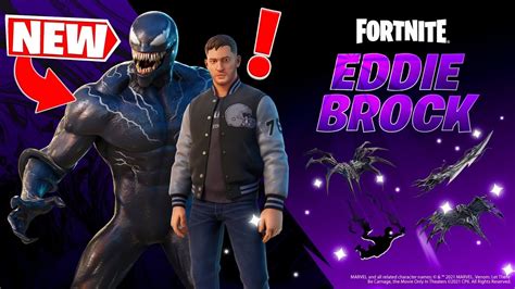 Fortnite New Item Shop Review New Eddie Brock Venom Skin Chapter 2 Season 8 Youtube