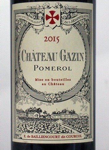 Chateau Gazin Pomerol Bouteille L Catawiki