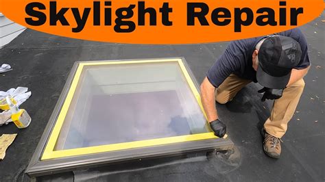 Skylight Leak Repair Clean Fantastic Easy No Mess Super Silicone