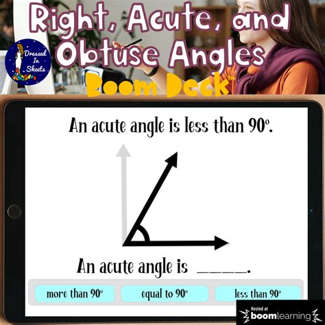 Right Acute And Obtuse Angles Boom Cards Made By Teachers