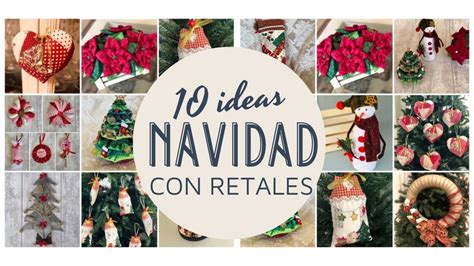 10 Ideas De Navidad Con Retales Perfectas Para Vender O Regalar YouTube