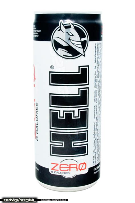32MG/100ML Energy Drinks collection: Hell - Zero