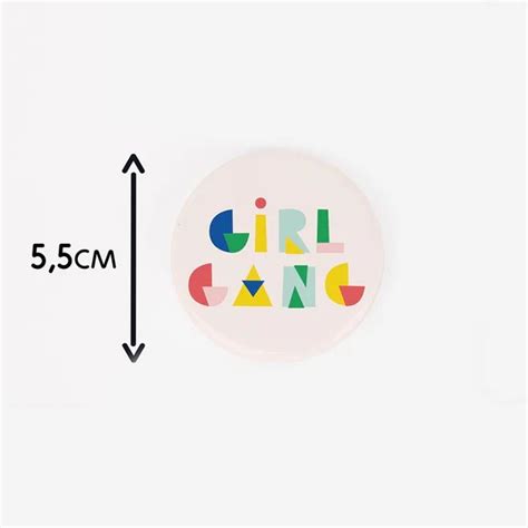 Nude Girl Gang Baby Shower Badges 6pk Pixie Party Boutique