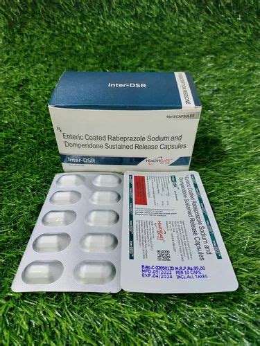 Inter Dsr Rabeprazole Sodium Domperidone Capsule Healthgate X