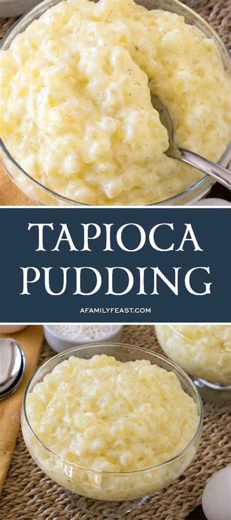 Tapioca Pudding - A Family Feast®