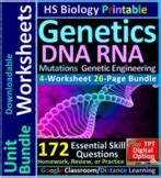 Genetic Mutations Gene Expression Living Environment Regents Biology