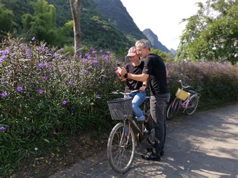 Yangshuo Hiking Rafting Cycling All Inclusive Private Tour