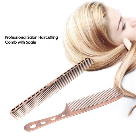 2pcs Salon Hair Comb With Scale Professional Barber Hairdressing Steel C2i0 Ebay