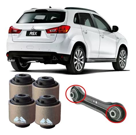 Kit De Buchas Bra O Reto Traseiro Mitsubishi Asx