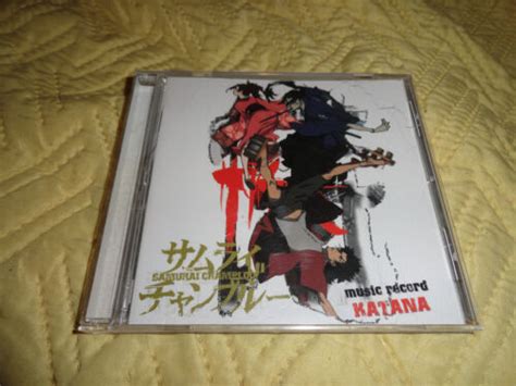 Samurai Champloo Music Record Katana Original Soundtrack Cd