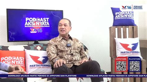 Podcast Aksi Nyata Duet Ganjar Mahfud Bawa Ri Menuju Indonesia Emas