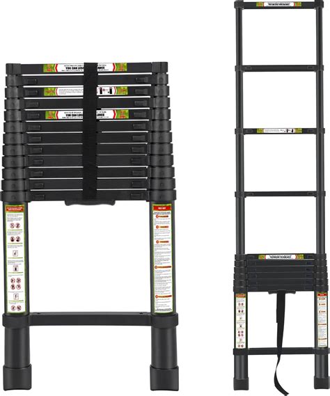 Amazon Telescopic Ladder Ft Rikade Aluminum Telescoping