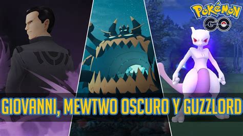 Próximos Eventos De Pokémon Go En Noviembre 2022 Giovanni Mewtwo