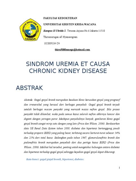 Pdf Uremic Syndrome Et Causa Ckd By N Thirumurugan Dokumen Tips