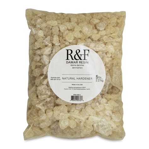 R&F Damar Resin - Damar Resin, 5 lb bag | BLICK Art Materials