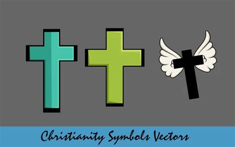 Christianity - Christian Cross Symbols Stock Vector by ©baavli 111898944