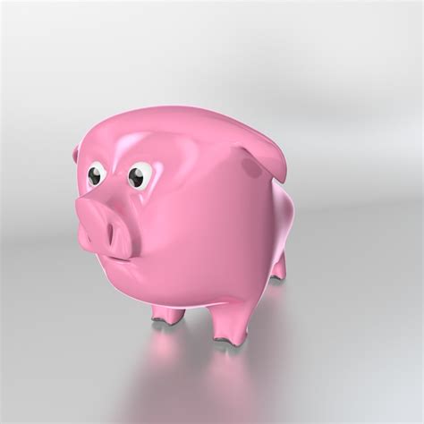 3D модель Игрушечная свинья - TurboSquid 1505573