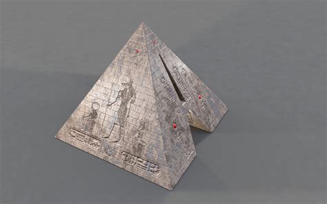 Ancient Egyptian Pyramid 3d Model CGTrader