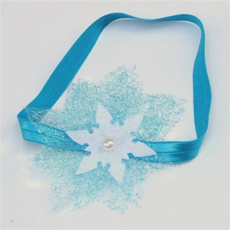 Elsa Snowflake Headband Frozen Headband Frozen Hair Etsy