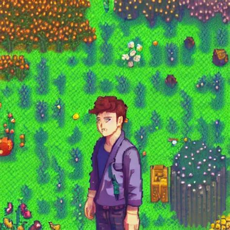 Stardew Valley Video Game Pixel Art Fullbody Ultra Stable Diffusion