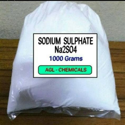 Jual Sodium Sulphate Anhydrous Na So Glauber Salt Garam Sulphate Kg