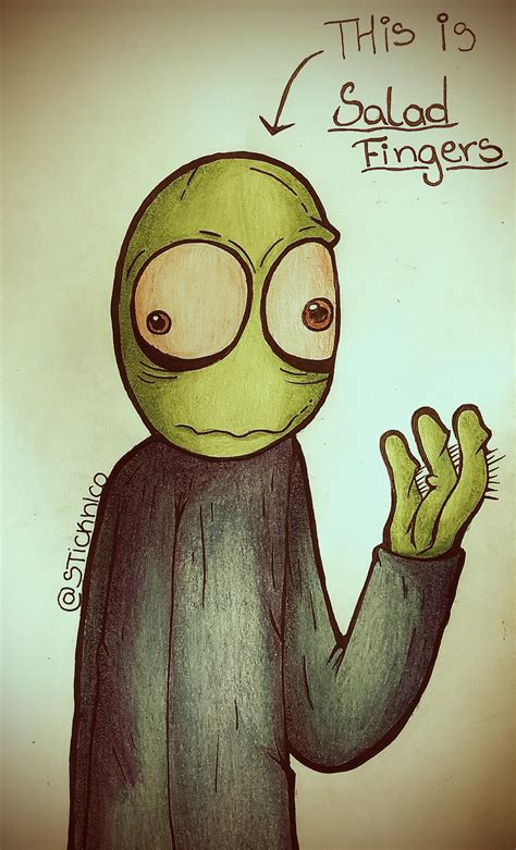 Salad Fingers By Sticknico2009 On Deviantart