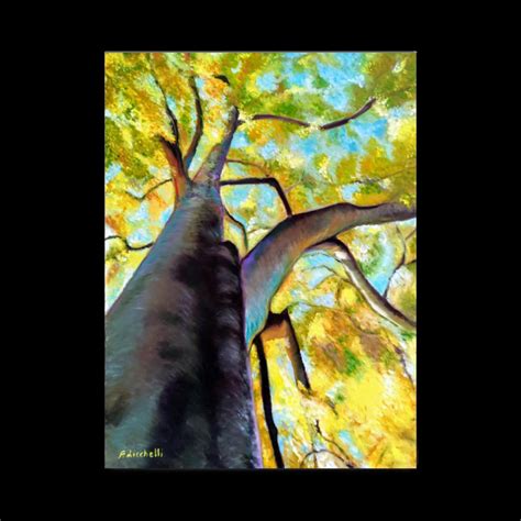 Tree Oil Painting Original Fine Art Giclèe Print Big Tree - Etsy