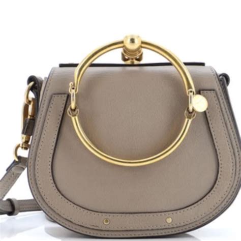 Chloe Bags Chlo Nile Crossbody Bag In Motty Grey Small Poshmark