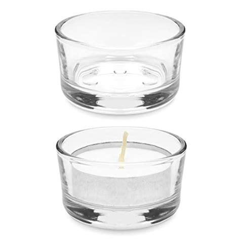 24 Pack Glass Tealight Candle Holders For Wedding Table Centerpieces Party Decorations 1 X 2