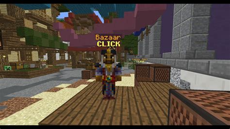 How To Unlock Bazaar On A Brand New Profile In Hypixel SkyBlock With