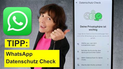 WhatsApp Tipp Wichtige Datenschutz Einstellungen Bei WhatsApp