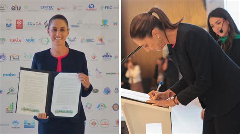 Claudia Sheinbaum Firma El Pacto Por La Primera Infancia Noticias