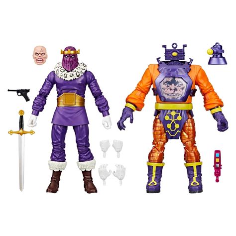 Marvel Legends Series Captain America Baron Zemo And Arnim Zola 2 Pack