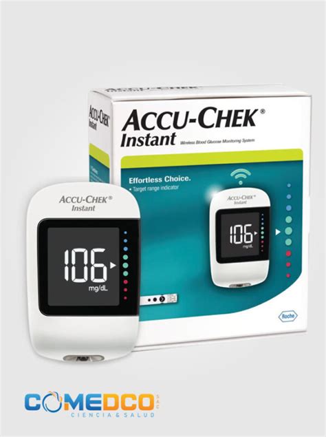 GLUCÓMETRO ACCU CHEK INSTANT COMEDCO PERU SAC