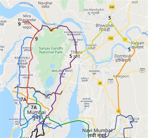 Mumbai Metro Line 9 Map