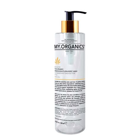 Gel Doccia My Organics Prodigious Flora Body Wash Ml