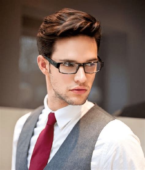 60 Popular Hairstyles For Men With Glasses Men S Style