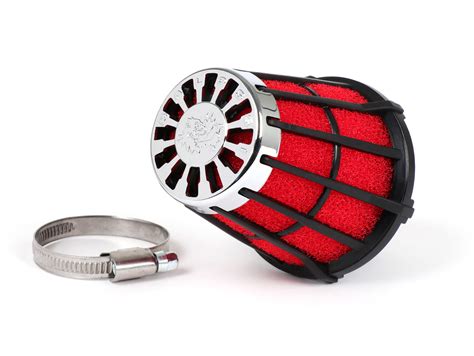 Air Filter MALOSSI E5 30 CS 42mm Red Black For PX With PHBH Carb