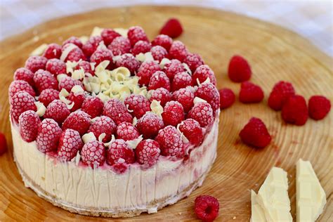 Recette Du Cheesecake Chocolat Blanc Framboise Sans Cuisson