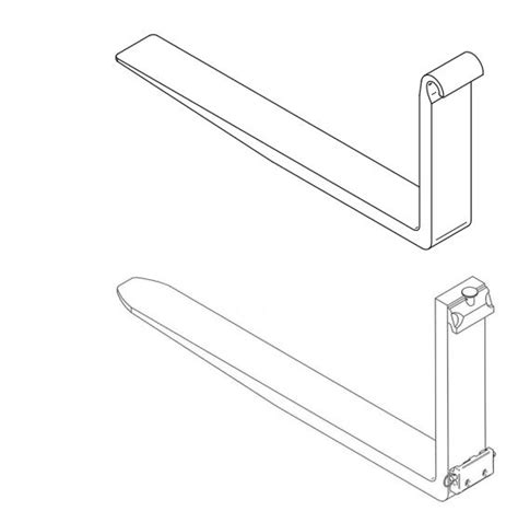 Quick Detach Forklift Forks Intella Parts