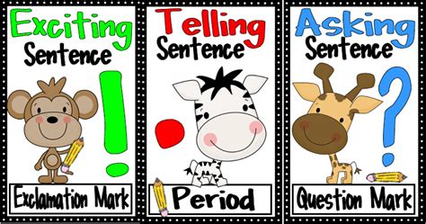 Types Of Sentences Clipart