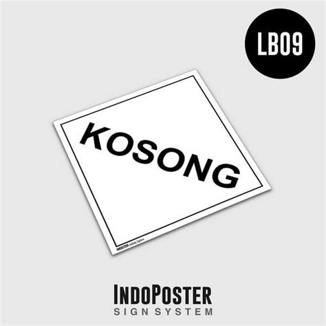 Jual Stiker Label K3 Kemasan Limbah B3 Kosong Di Lapak Indoposter Bukalapak