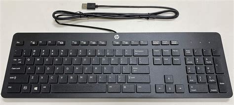 HP USB Slim Business Tastatur Amazon de Computer Zubehör