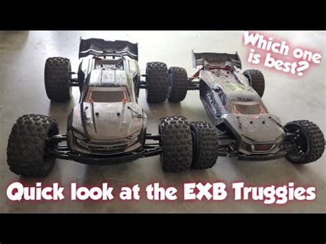 Arrma Talion Exb S Compared To Arrma Kraton Exb S Youtube