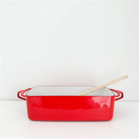 Vintage Red Dansk Loaf Pan Dansk International Designs LTD IHQ France