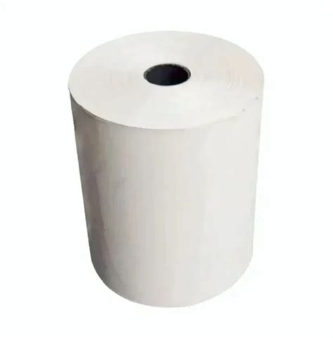 Plain White 80mm X 30mtr Thermal Paper Roll GSM Less Than 80 GSM At