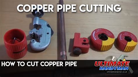 How To Cut Copper Pipe YouTube